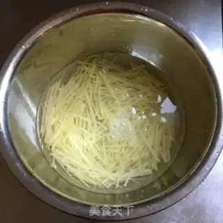 Make Potato chords step 1