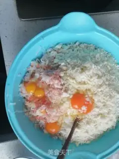 Make Fried radish balls step 4