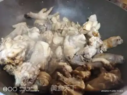 Make A tofu chicken stew step 2