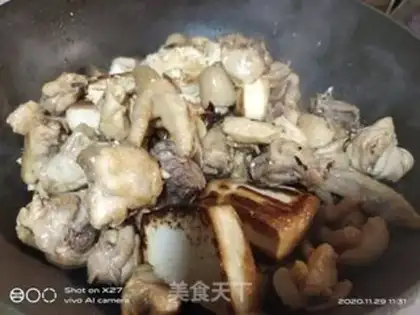 Make A tofu chicken stew step 3
