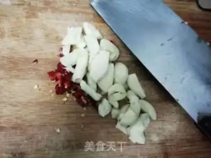 Make Five bouquets of soybeans step 1