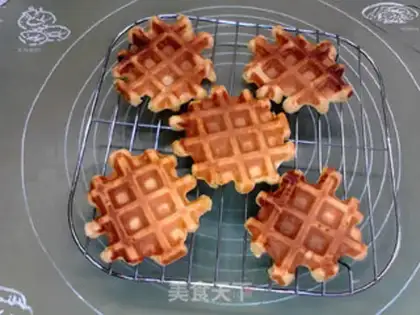 Make Quick-hand orange waffles step 10