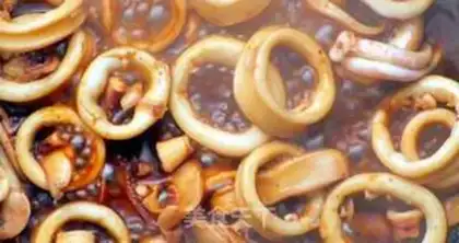 Make Spicy squid step 3