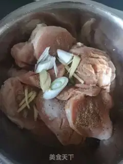 Make Fried chicken chest step 2