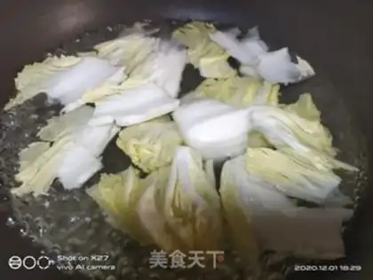 Make The cabbage stew step 1