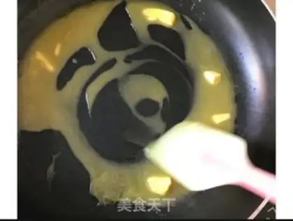 Make Red Snow Souffle step 2