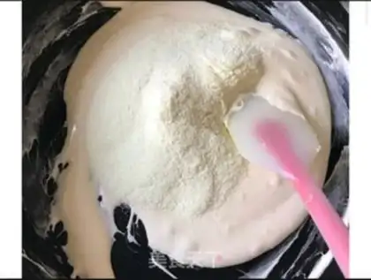 Make Red Snow Souffle step 4