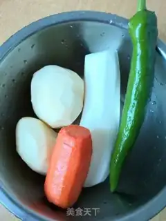 Make Potato radish step 0