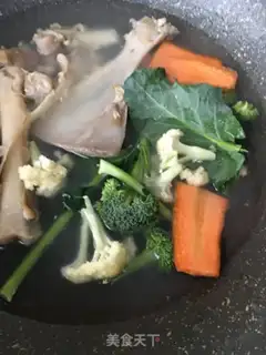 Make Pigeon bouquet step 1