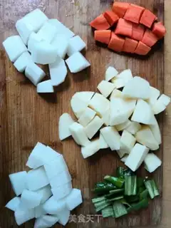 Make Potato radish step 1