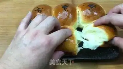 Make Cream buns step 9