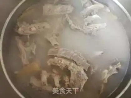 Make The lamb soup tofu step 2