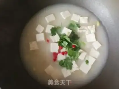Make The lamb soup tofu step 9