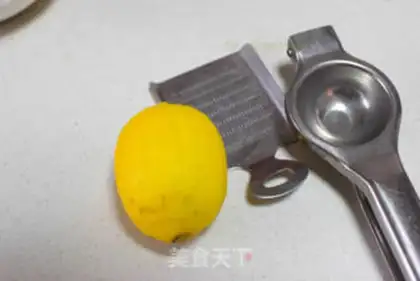 Make Lemon pound cake step 1