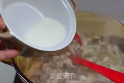 Make Pork mushroom soup step 5