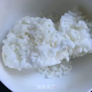 Make Apple sugar rice paste step 1