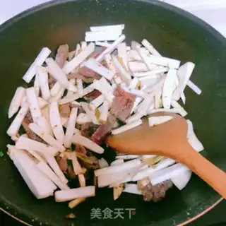 Make Cow Willow fried abalone mushrooms step 3