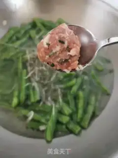 Make ♪ Four seasons of bean powdered meatballs ♪ step 8