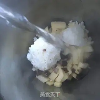 Make Apple sugar rice paste step 5