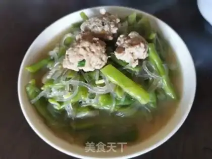 Make ♪ Four seasons of bean powdered meatballs ♪ step 9