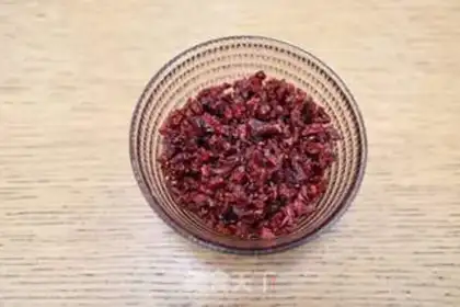 Make Pumpkin corn cranberry step 4