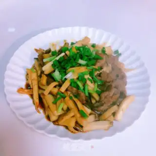 Make Cow Willow fried abalone mushrooms step 6