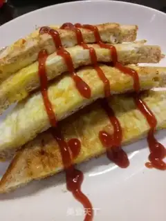 Make Egg cheese toast step 8