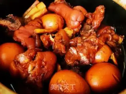 Make Pig-foot ginger step 5