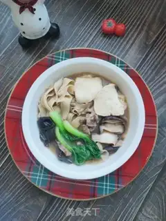 Make Beef mushrooms and bean skin step 14