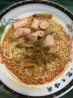 Make Noodles for ham and sausage step 4