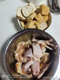 Make Chicken stew with tofu step 0