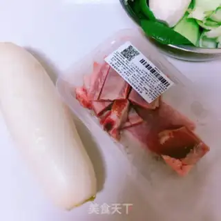 Make The radish step 0