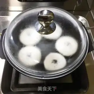 Make Potato rice cake step 13