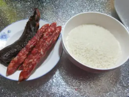 Make Rice with sauce step 0