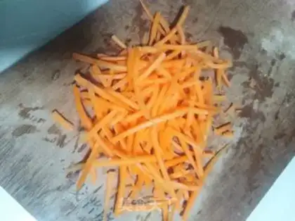 Make Carrot eggcake step 0