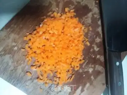 Make Carrot eggcake step 1
