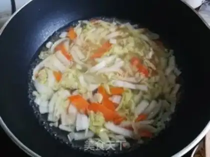 Make Eggs and jade platinum soup step 5