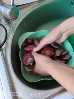 Make Steam scallops step 0