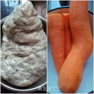 Make Fishcake carrots step 0