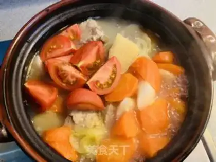 Make Pyramid carrots step 3