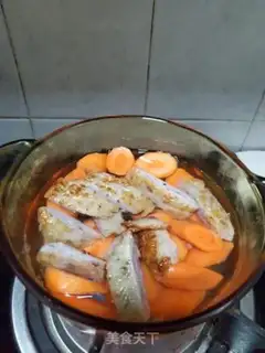 Make Fishcake carrots step 5