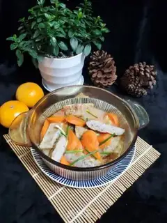 Make Fishcake carrots step 8