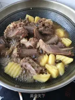 Make Potato stew goose step 22
