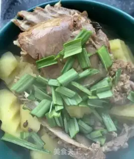 Make Potato stew goose step 23