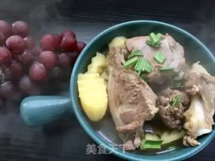 Make Potato stew goose step 24