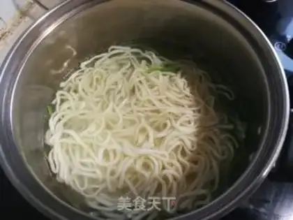 Make Crab noodles step 5