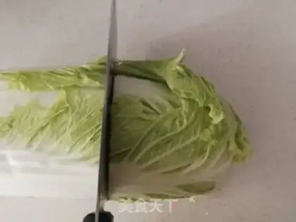 Make Dry cabbage step 1