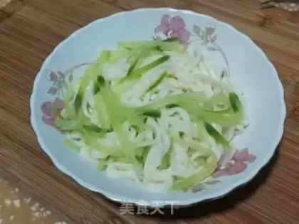 Make Crab noodles step 6