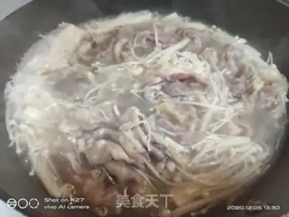 Make Golden fungus, fat cow step 2