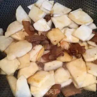Make Five flowers and sweet potatoes step 6